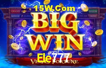 Jogos de Slot Ele777