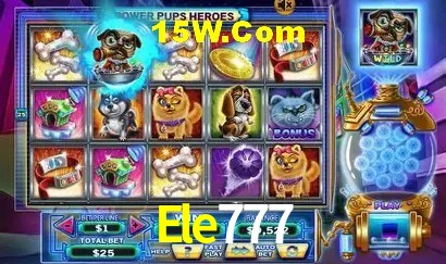 Jackpots e promoções na Ele777