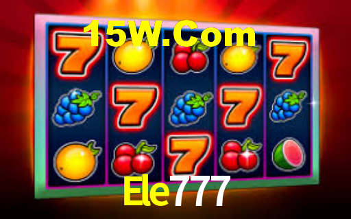 Ele777: Jogos de Caça-Níqueis-Altas Recompensas, Roleta-Velocidade, Blackjack-Desafios Máximos